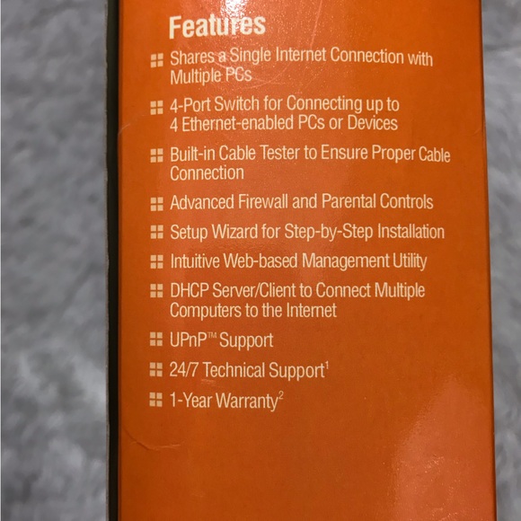 D-Link DI-604 Cable/DSL Wired Ethernet Broadband Router - Picture 16 of 16